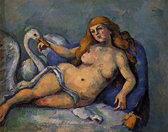 Leda e o cisne Paul Cézanne