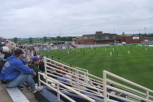 Spiel im NSC Stadium zwischen Minnesota Thunder und den Kansas City Wizards im US Open Cup 2009