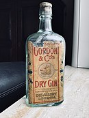 1912 bottle of Gordon's Gin