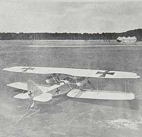 Vue de l'avion.