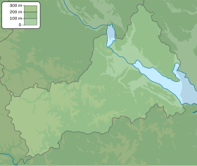 Voir sur la carte topographique de l'oblast de Tcherkassy