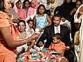 Nubian wedding, near Aswan, Egypt.