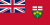 Flagge von Ontario