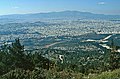 Blick vom Hymettos auf Athen