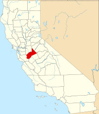 Location in California