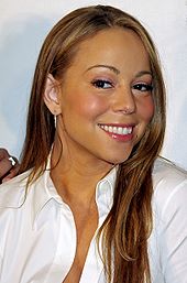 Mariah Carey en 2008.