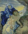 Vincent van Gogh, Pietà (nach Delacroix), 73 × 60,5 cm, 1851, Van Gogh Museum in Amsterdam