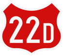 Drum național 22D