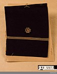 Gradbeteckning m/1925 för flaggunderofficer (flaggstyrman).Armémuseum.