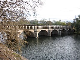 Kanaalbrug over de Orb