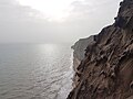 Kliffküste bzw. Felsenkliff der Insel