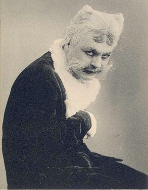 Moskvin as the Cat in The Blue Bird by Maurice Maeterlinck in 1908