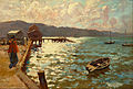 Wellington Harbour, 1894, Wellington, by James Nairn. Gift of Miss Mary Newton, 1939. Te Papa (1939-0009-2)