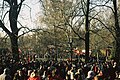 Auf dem Zentralfriedhof Friedrichsfelde am 13. Januar 2008