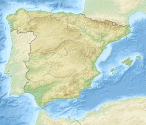 Map showing the location of Cabo de Gata-Níjar