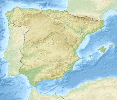 Location map Spain