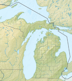 Betsie River is located in Michigan