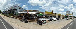 Businesses along S. Lamar Boulevard