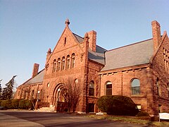 Instituto de Arte Durand, Colegio Lake Forest, Lake Forest, Illinois. Arquitecto Henry Ives Cobb, finalizado en 1891.