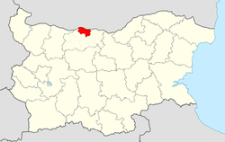 Gulyantsi Municipality within Bulgaria and Pleven Province.