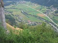 Das Mölltal bei Penk, gesehen vom Zwenberg