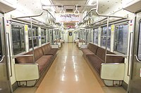 クハ411-615車内（JR九州譲渡車）