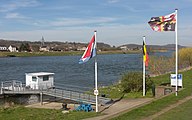 Lanaye, vista del pueblo desde Eijsden