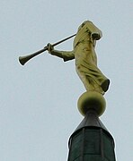 Statue de l'ange Moroni