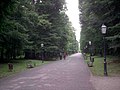 Parc Maksimir, allée principale