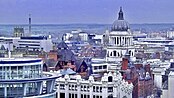 Nottingham City Skyline