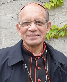 Oswald Kardinal Gracias2, Erzbischof, Mumbai, Indien, 99. Deutscher Katholikentag, Regensburg (cropped).jpg