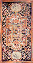French Savonnerie carpet (after Charles Le Brun) for the Grand Gallery of the Louvre