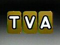 Logo de TVA de 1984 à 1990.