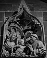 Tomb of Konrad von Bussnang, 1464, Strasbourg Cathedral (detail)