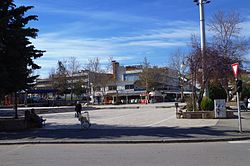 Градскиот плоштад во Неготино