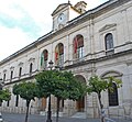 Façade principale de l'hôtel de ville de Séville depuis la plaza Nueva, de style néoclassique, datant de 1867.