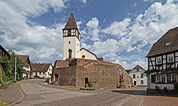 Skyline of Bundenthal