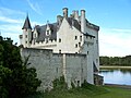 Photographie représentant le château vu depuis les jardins.