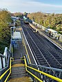 Coolmine railway station and level crossing