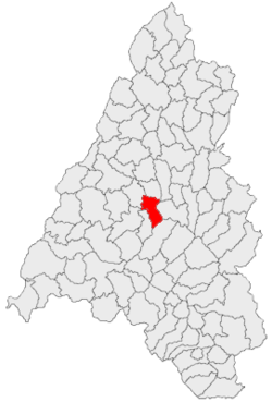 Location of Copăcel