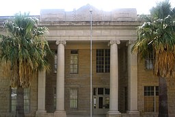 Dimmit County Courthouse i Carrizo Springs.