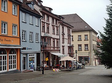 Maisons dans le centre.