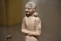 Ivory statuette, part of the Nimrud ivories