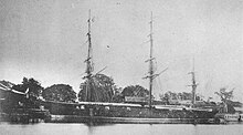 Japanese gunboat Settsu as a training ship of Japanese Naval Academy.jpg