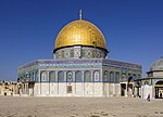 Dome of the Rock, where Muhammad is believed by Muslims to have ascended to heaven