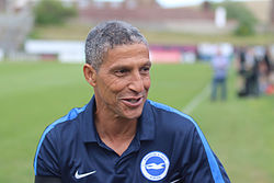 a Brighton & Hove Albion FC edzőjeként 2015-ben