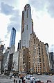 220 Central Park South (2018) rises above 240 Central Park South (1939)