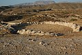 Cabana excavada al interior de la Línia II de les muralles