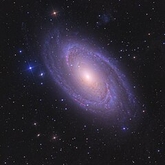 Messier 81, or M81, or Bode's Galaxy. Photo by Ken Crawford.