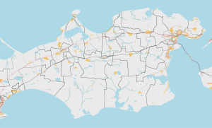 Ак-Бурун. Карта розташування: Єдикуйський район